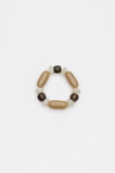 Resin Beaded Bracelet  Iced Latte  hi-res