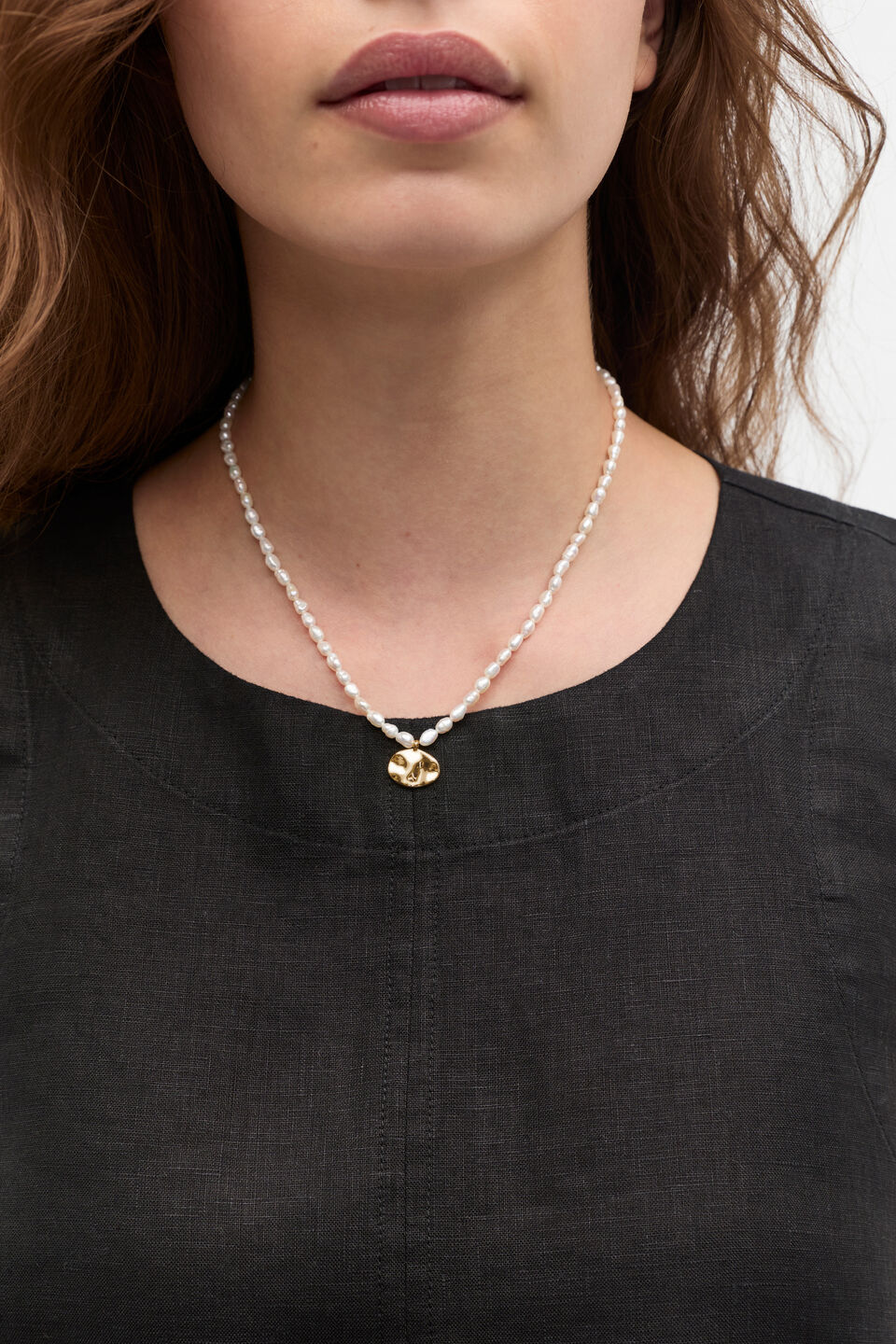 Pearly Pendant Necklace  Pearl