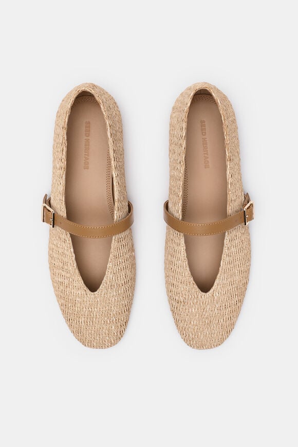 Rudy Ballet Flat  Ecru  hi-res