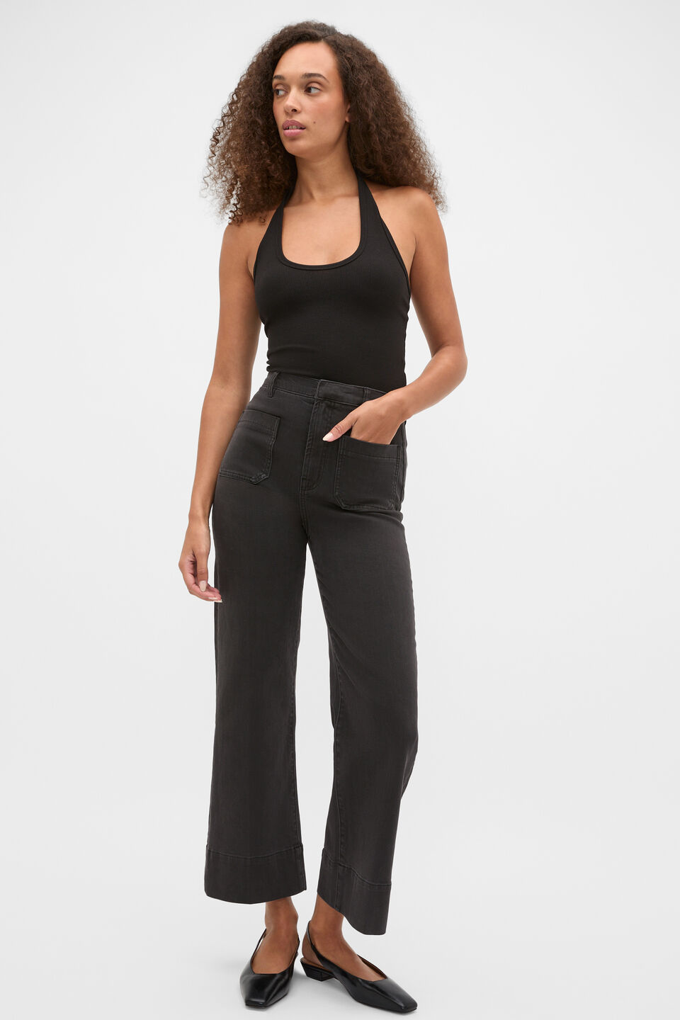 Penny Slingback  Black