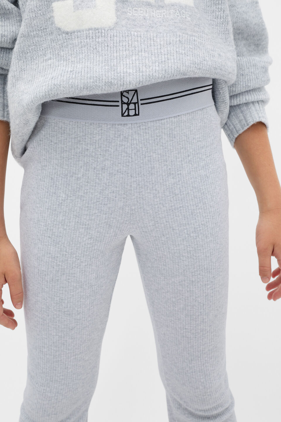 Logo Kick Flare  Cloud Grey Marle