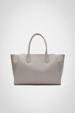 Softly Structured Leather Tote  Slate  hi-res