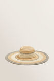 Tonal Stripe Sun Hat    hi-res