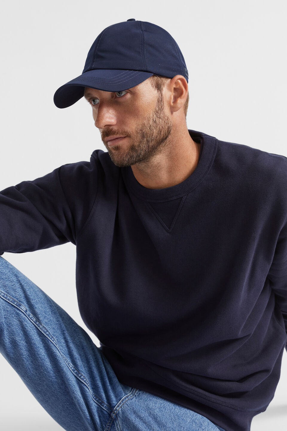 Heritage Logo Cap  Midnight Blue