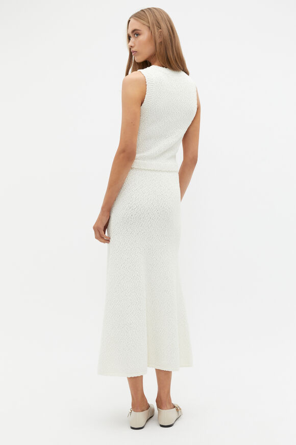 Textured Knit Skirt  Cloud Cream  hi-res