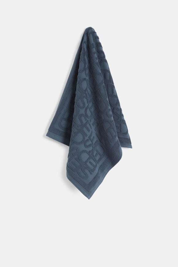 Seed Logo Tea Towel  Vintage Indigo  hi-res