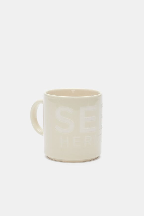 Seed Logo Mug  Egg Shell  hi-res
