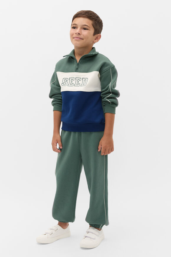 Core Panelled Sweater  French Navy  hi-res