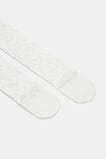 Baby Heart Jacquard Tights  Vanilla  hi-res