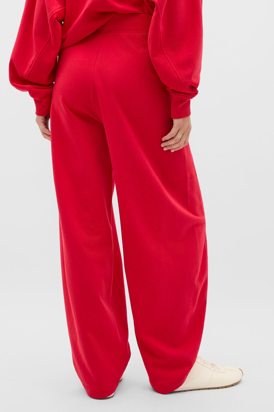 Soft Terry Trackpant  Poppy