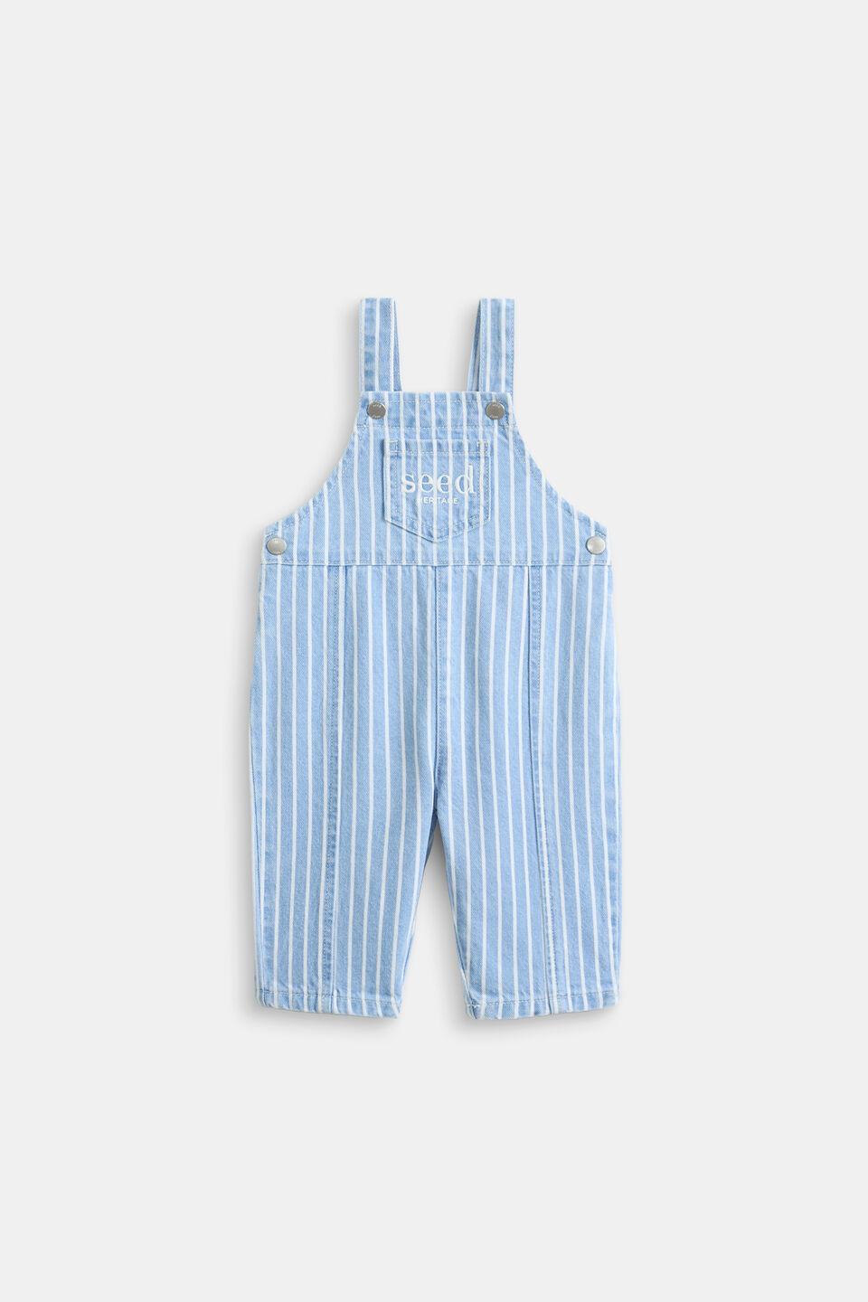 Core Logo Overall  Denim Stripe