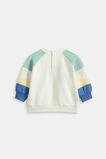 Colourblock Logo Sweat  Multi  hi-res