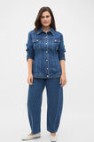 Denim Cinch Waist Jacket  Heritage Wash  hi-res