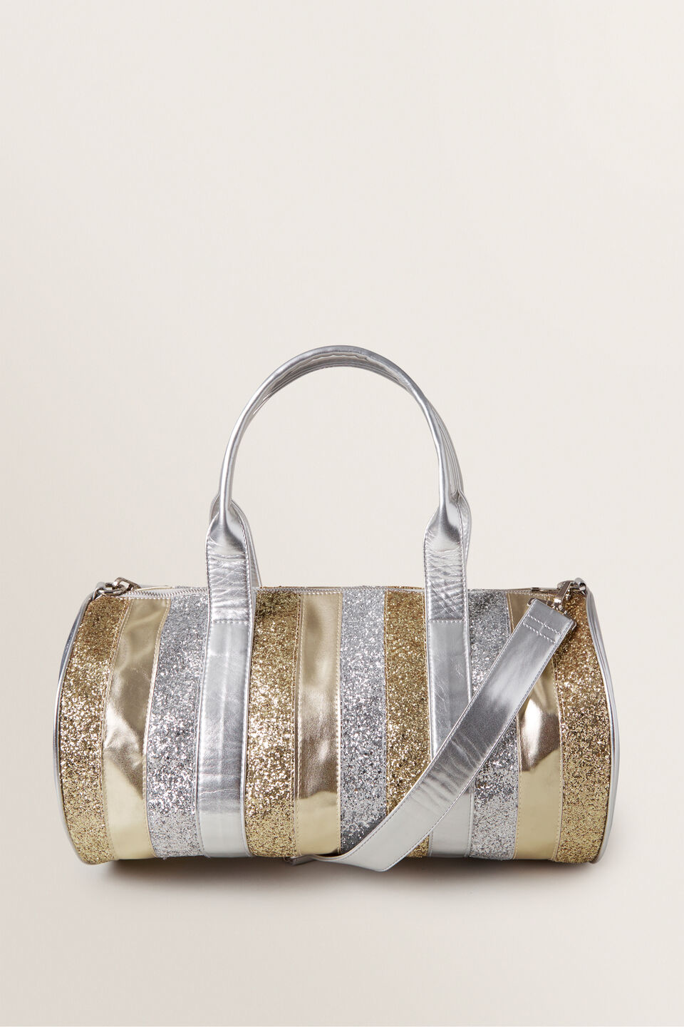 Metallic Duffle Bag  