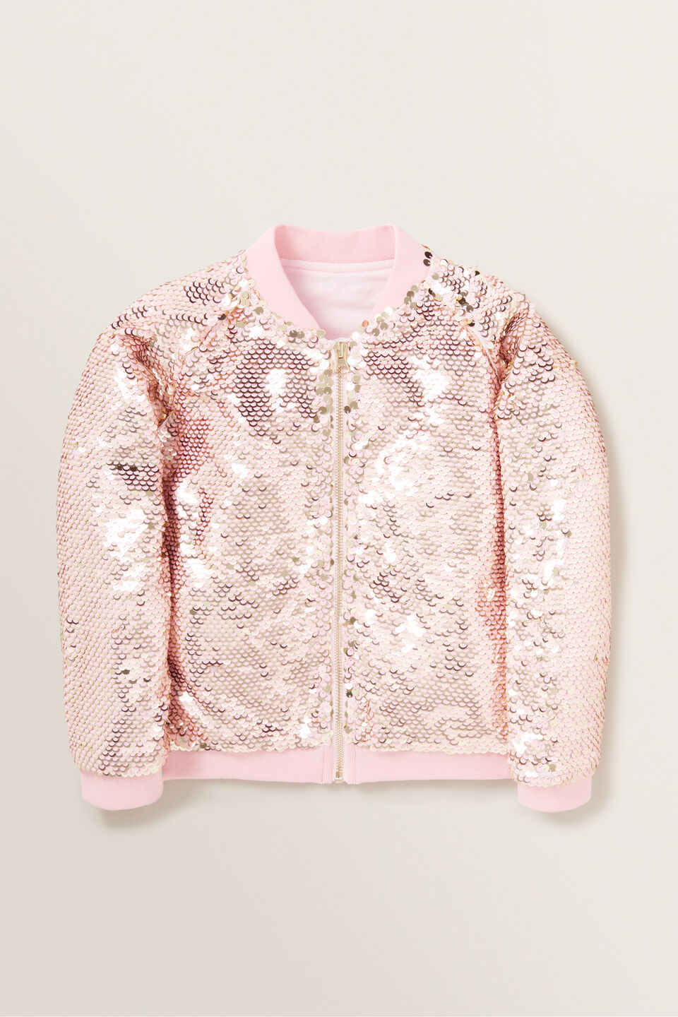 Sequin Bomber Jacket  