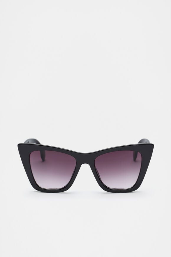 Paola Designer Catseye Sunglasses  Black  hi-res