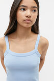 Strap Rib Tank  Sky Blue  hi-res