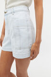 Denim Patch Pocket Short  Stone Blue Wash  hi-res