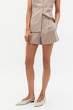 Tailored Pleat Front Short  Cookie  hi-res