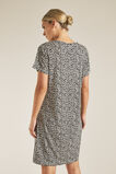 Animal Print Tee Dress    hi-res