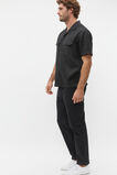 Linen Utility Shirt  True Black  hi-res