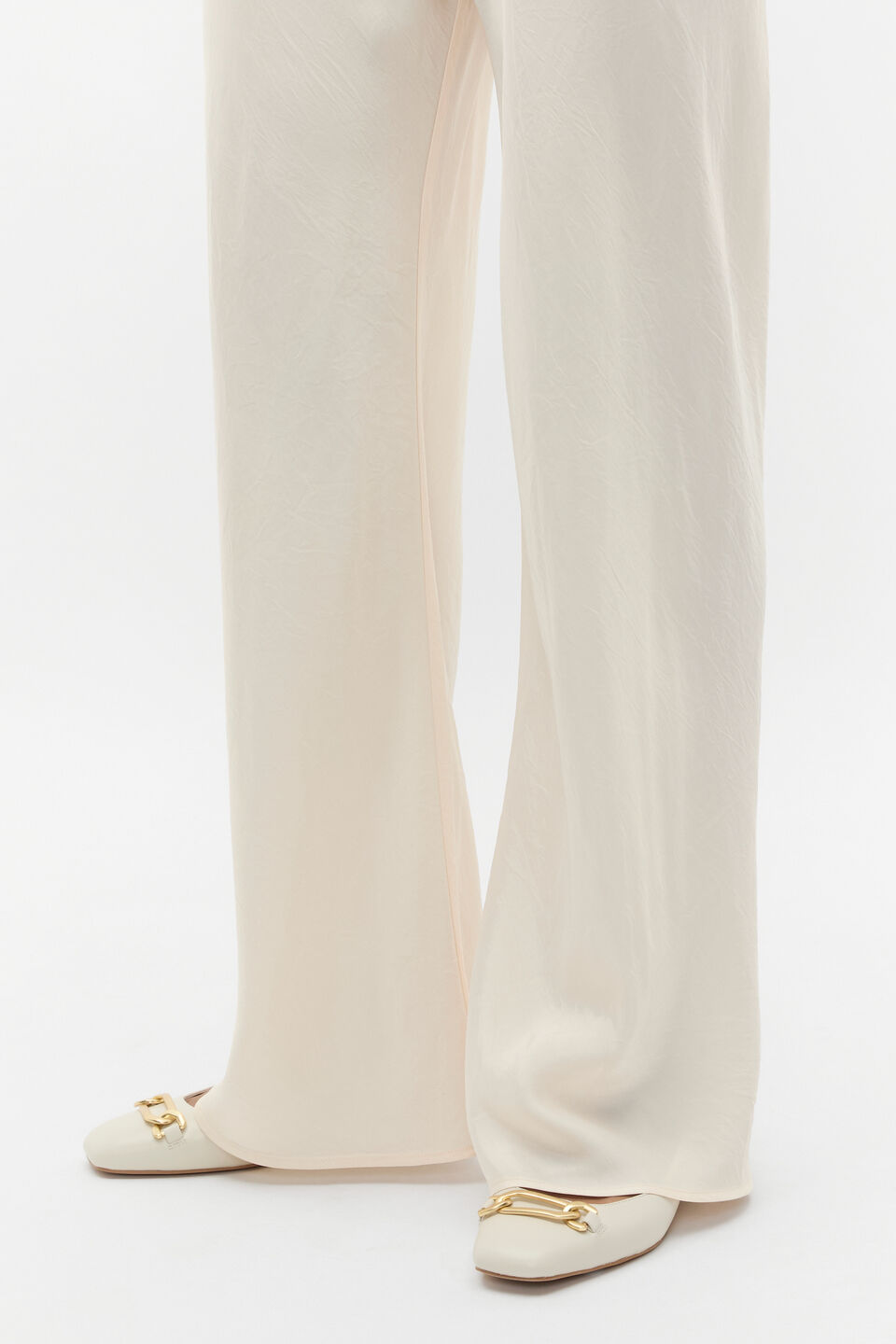 Kendra Slingback Flat  Cream