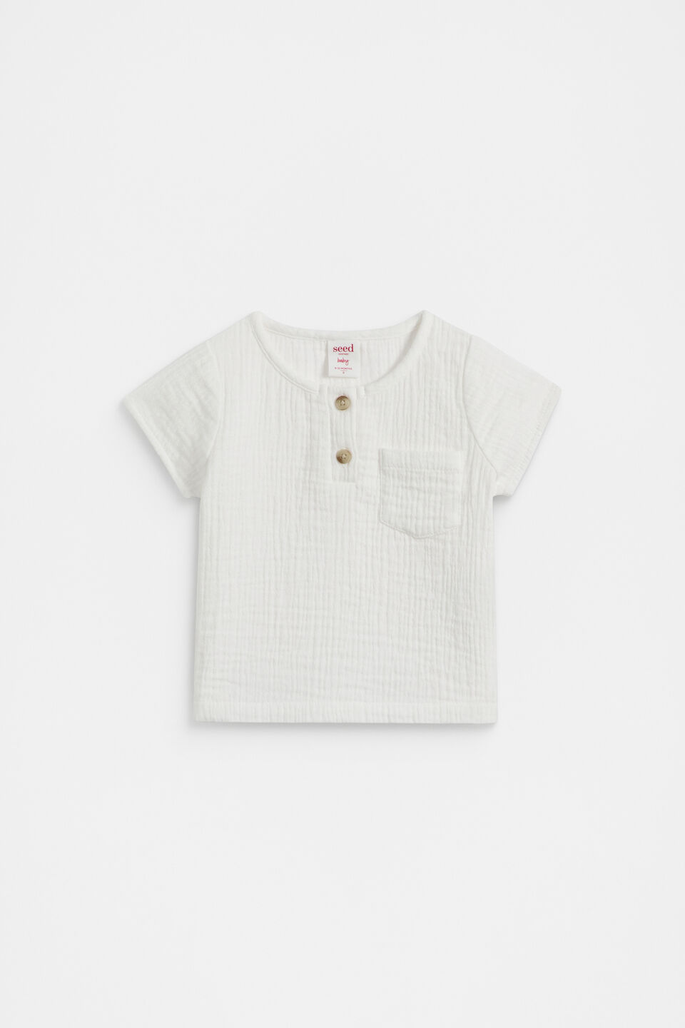 Cheesecloth Tee  Milk