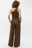One Shoulder Tank  Dark Praline  hi-res