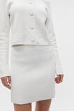 Boucle Knit Mini Skirt  Cloud Cream  hi-res