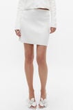Boucle Knit Mini Skirt  Cloud Cream  hi-res