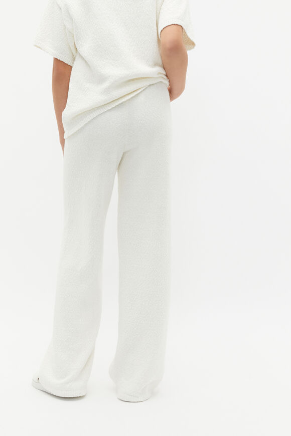 Straight Knit Pant  Light Cream  hi-res