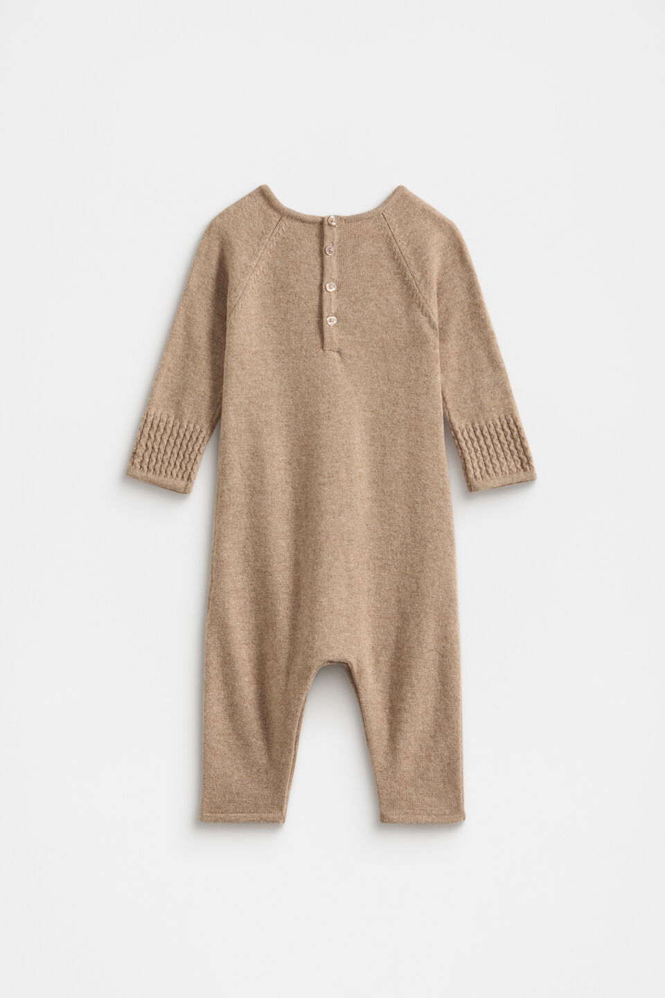 Cable Knit Jumpsuit  Nutmeg Marle