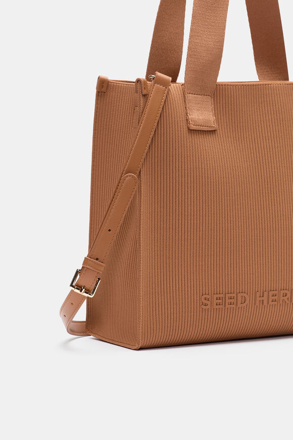 Seed Knit Tote  Copper  hi-res