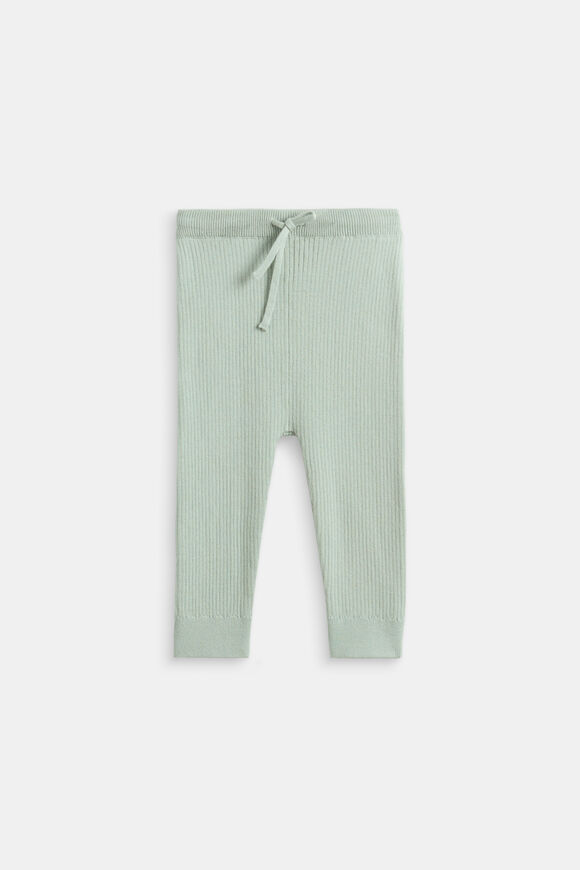 Rib Knit Pant  Sage  hi-res