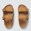 Tan Double Buckle Slide    hi-res