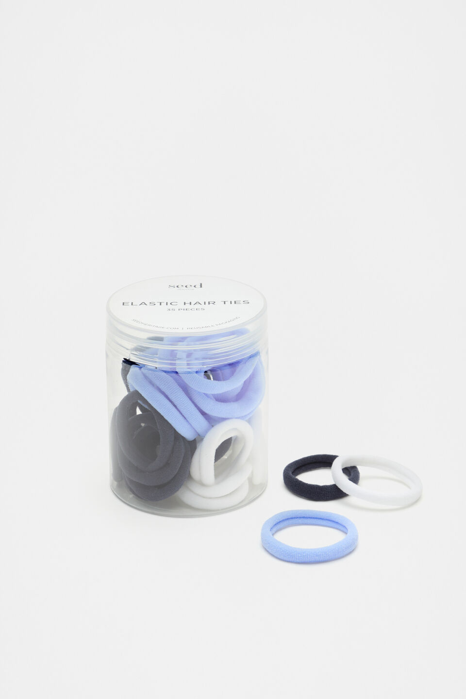 Hair Tie Set  Cornflower Blue