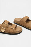 Sasha Trim Slide  Toffee Suede  hi-res