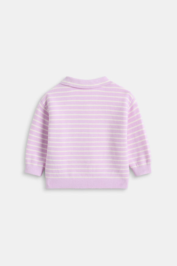 Core Logo Knit Sweater  Orchid  hi-res