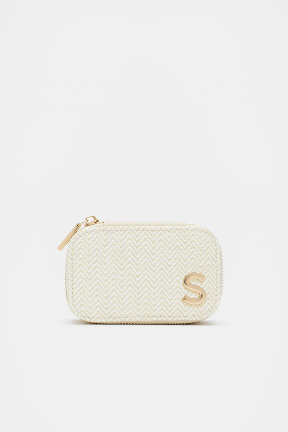 Initials Mini Jewellery Case  S  hi-res