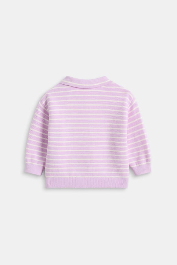 Core Logo Knit Sweater  Orchid  hi-res