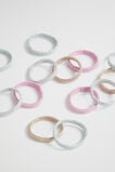 Mini Sparkle Hair Elastic Tub  Multi  hi-res