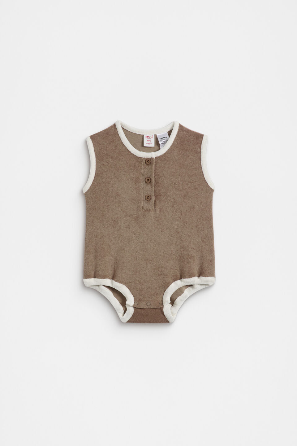 Terry Romper  Cookie