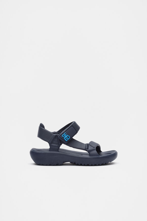 Moulded Trek Sandal  Navy  hi-res