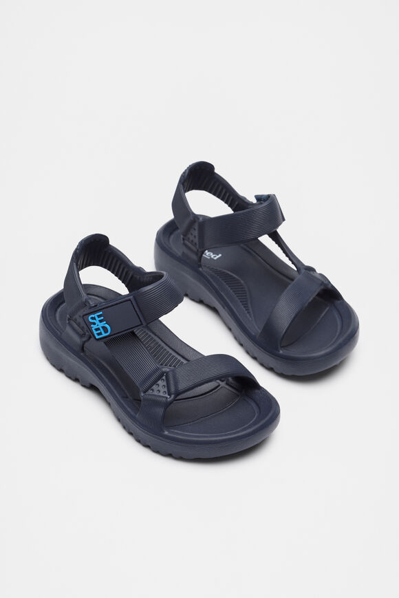 Moulded Trek Sandal  Navy  hi-res