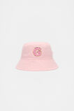 Pink Initial Bucket Hat  G  hi-res