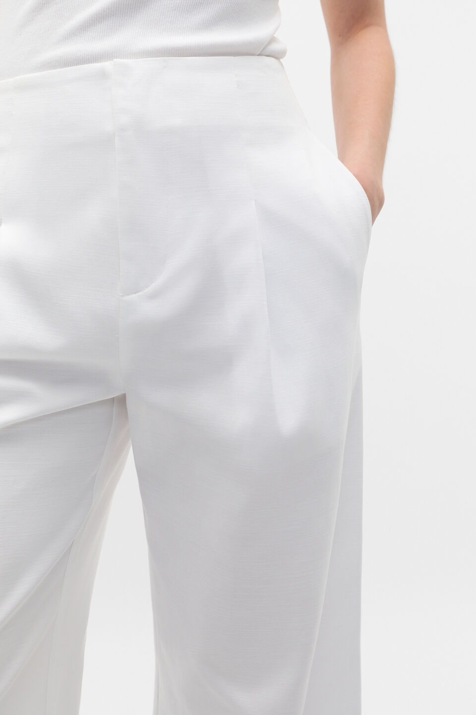 Tailored Pant  Whisper White