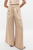 Statement Pleat Front Pant  Ecru  hi-res