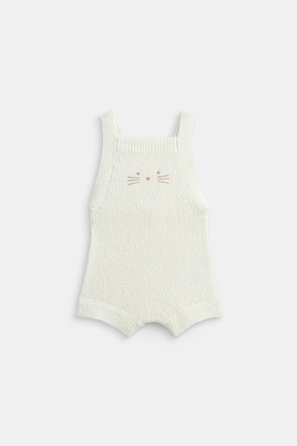 Boucle Bunny Romper  Classic Cream  hi-res