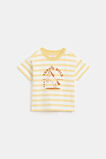 Stripe Western Tee  Pale Banana  hi-res