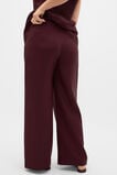 Core Linen Waisted Pant  Plum Red  hi-res